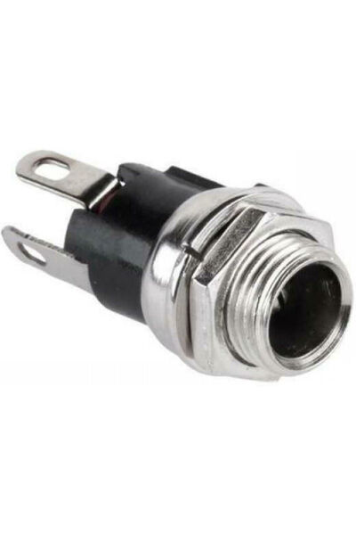 Lechpol Βύσμα DC αρσενικό Ασημί (DM-0115-1)