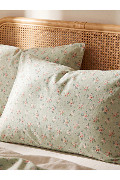 LC Waikiki Lcw Home Mixed Floral 50X70 cm Pillowcase with Nevavm Difference