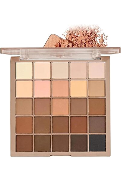 X SPRING Eyeshadow Palettes, 25 Color Nude Brown Matte Shades, Long Lasting H...