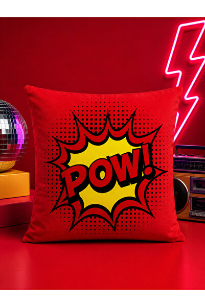 PİKKO HOME Pop!80S Collection Digital Printed Cushion Cover (Kr)