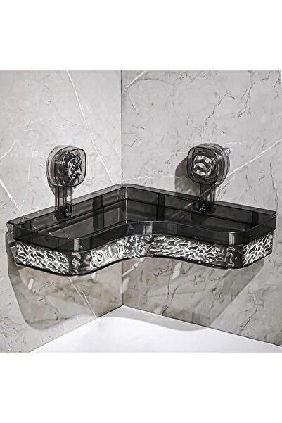 NALACAL Corner Shower Caddy with Suction, No-Drill Bathroom Corner Shelf Orga...