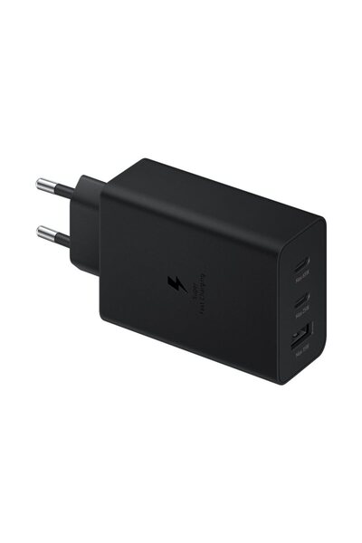 SAMSUNG TABLETS & SMARTPHONES Încărcător Samsung Trio 65W negru EP-T6530NBEGEU