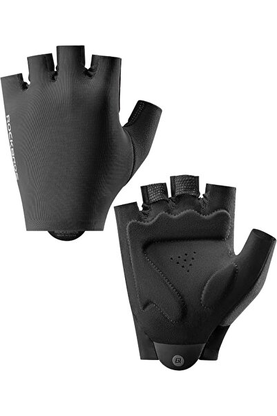 ROCKBROS Cycling Gloves Half Finger Mountain Road Biking Gloves Anti Slip Sho...