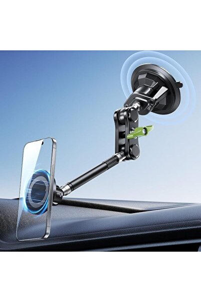 GENERAL DL&3UP Magnetic Car Phone Mount with Extension Rod (RBA-01L), 2-in-1 ...