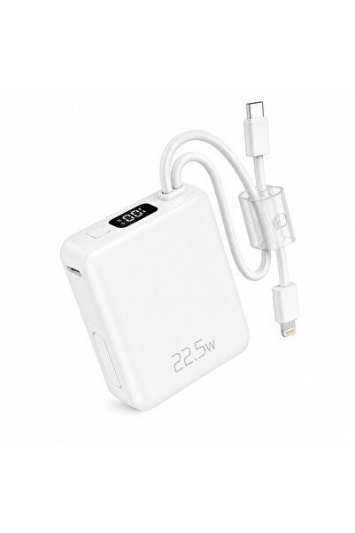 Torzende 10.000 MAH 22.5W HIZLI ŞARJ POWERBANK DİJİTAL GÖSTERGELİ TAŞINABİLİR...