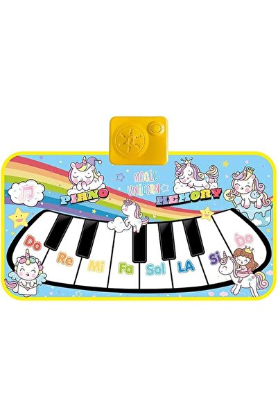LinJie Baby Musical Mat,Piano Keyboard Mat,Touch Game With 8 Instrument Sound...