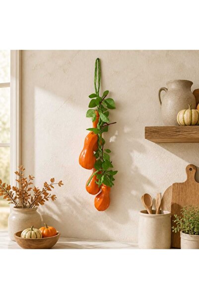 decotoys Tărtăcuță decor pe funie 2/set