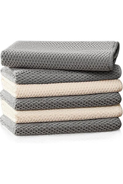 TERRIFI Microfiber Cleaning Cloth, Soft Absorbent Cloth, Unique Texture, Resi...