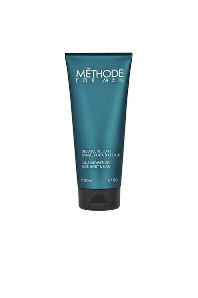 Jeanne Piaubert Gel de dus 3 in 1 pentru ten, corp si par MÉTHODE FOR MEN 200 ml