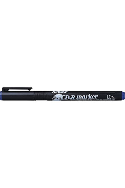 artline CD/DVD popisovač 884, plastové tělo, kulatý hrot 1,0 mm - modrý, 1,0 mm