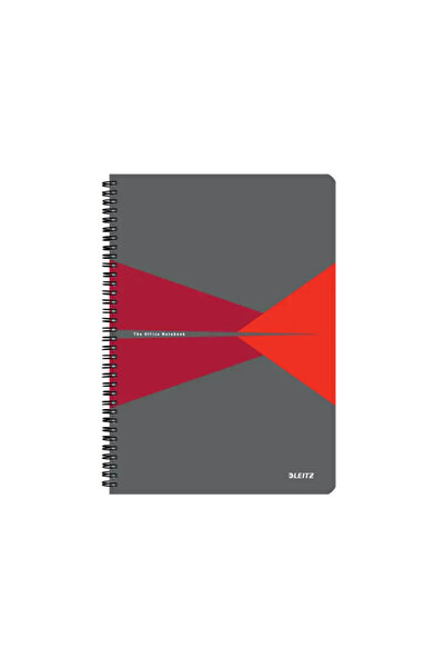 Leitz Office Notebook, Pp, Fsc Certification, Recyclable, A4, 90 Sheets, Spir...