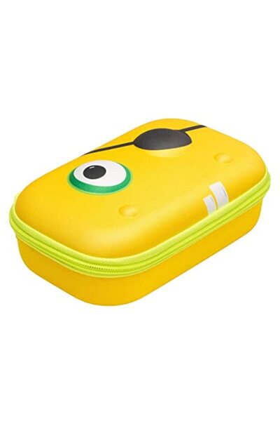 Zipit Кутия за съхранение с цип, Жълт Zip..it, 7 см