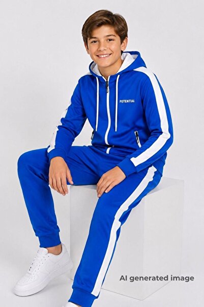 Zaziko Kids Σετ αθλητικής φόρμας για αγόρια Scuba Potential με χοντρές ρίγες ...