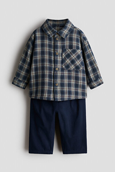 H&M 2 Parçalı Pamuklu Set