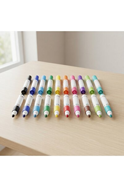 DeaL Set de 12 markere lavabile pentru desen — Creativitate nelimitată! 🎨 ✨