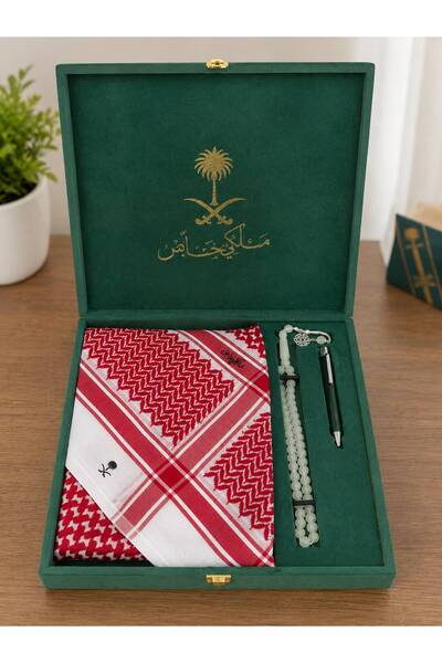 Generic Brand Men's Gift Set in Elegant Box - Exclusive Royal Shemagh with Ro...