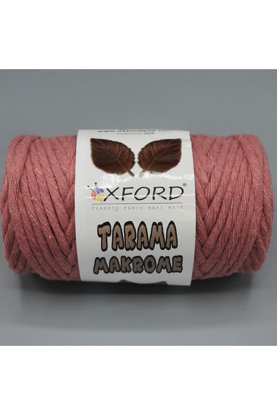 Oxford İplik Tarama Macrame 5 mm - 069 Dried Rose