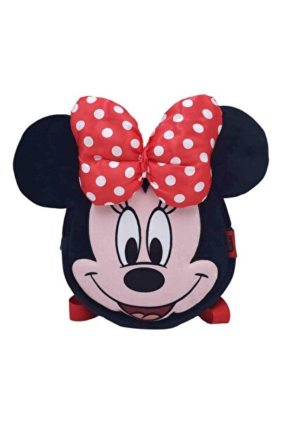 Disney Minnie Mouse Must Team Βελούδινο σακίδιο πλάτης για νήπιο με 2 τσέπες