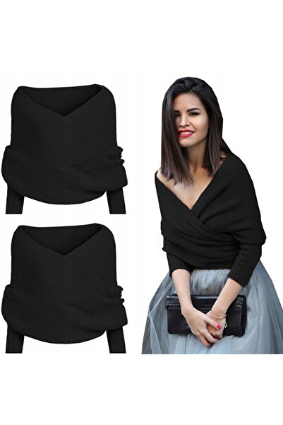 SNM Pulover Dama, Snm, Marime Universala, Fabricat Din Lana Calda, Multifunct...
