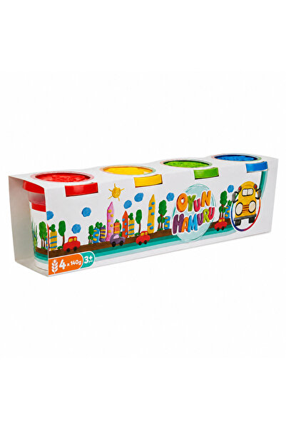 NW NessiWorld 0915 Crafy 4-Pack Play Dough 560 Gr.