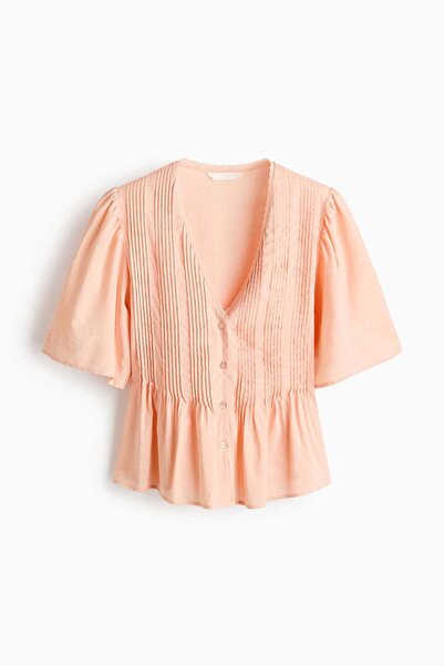H&M Pintucked blouse