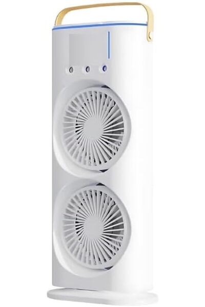 Generic Double Ended Spray Fan DX2608, 280 ml, 10W, White | 3 Gear Wind Speed...