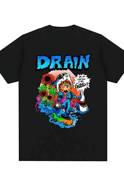9JY Drain - Band Merchandise T-Shirt 2025 New100%Cotton High Quality Same As ...