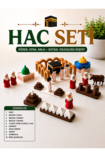 YAHO OYUNCAĞIN DOĞAL HALİ Hajj Set