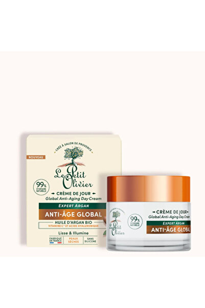 Le Petit Olivier Cremă de zi cu argan Anti-îmbătrânire, 50 ml - Hidratare și ...