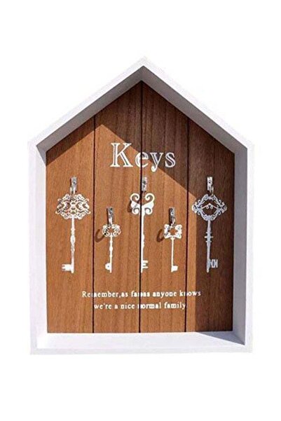 Generic East Lady Key Holder Box Brown 25x6x33centimeter