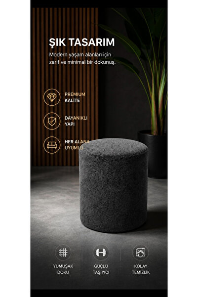 Yavuzhan Home Modern & Konforlu Standart Kalıp Puf