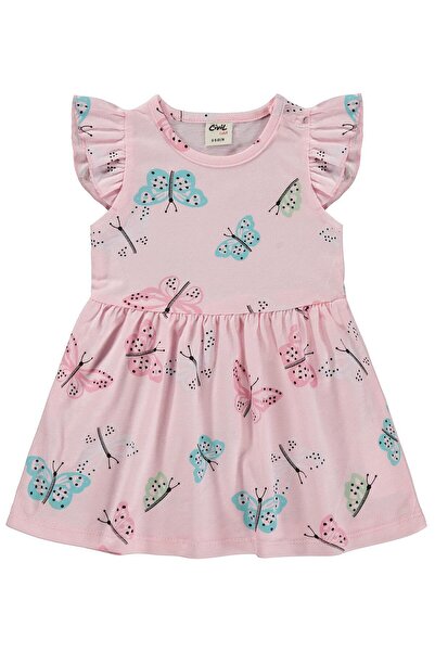 Civil Baby Butterfly Print 6-18 Months Dress - Pink