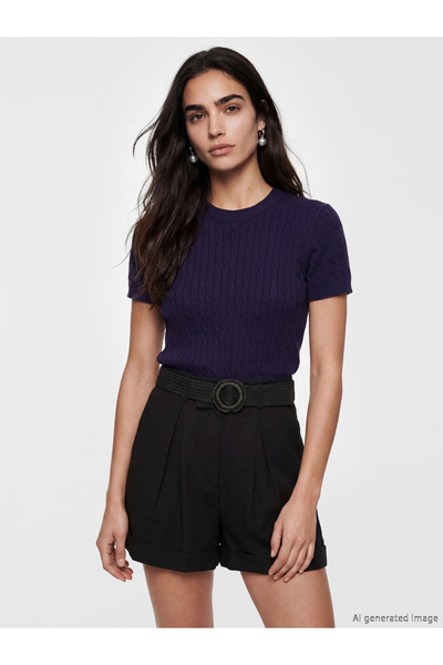 LC Waikiki Pulover tricotat de damă cu model torsadă