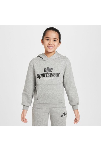 Nike NIKEK NSW CLUB FLC HDY FMLY -PD HM6874-063 Γκρι