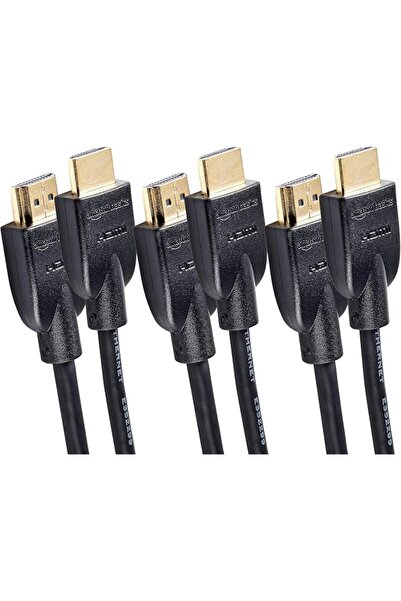 Amazon basics High-Speed HDMI Cable, A Male to A Male, 18 Gbps, 4K/60Hz, 91.4...