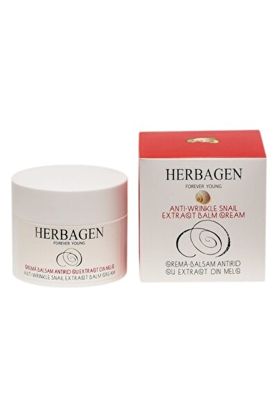 Herbagen Crema balsam antirid cu extract din melc, 50g