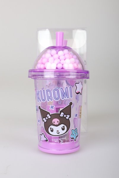 kuromi x Dekomus Lisanslı Tek Bıçaklı My Mug Boncuklu Kalemtraş Tek Adet