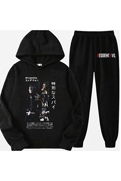 SVART WEAR Resident Evil Printed Children's Tracksuit Top and Bottom Set 100%...