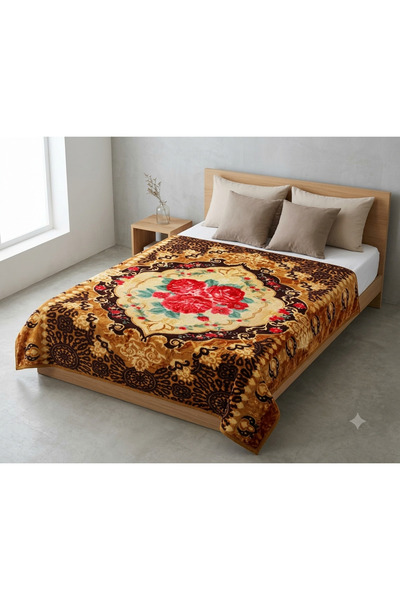 Generic Sine Mas Korean Naver and Text 2-Layer Blanket - Approx. 3kg - Soft a...