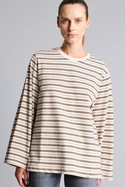 DeFacto Long Sleeve T-Shirt with Long Fit Straps I4416Ax26Au