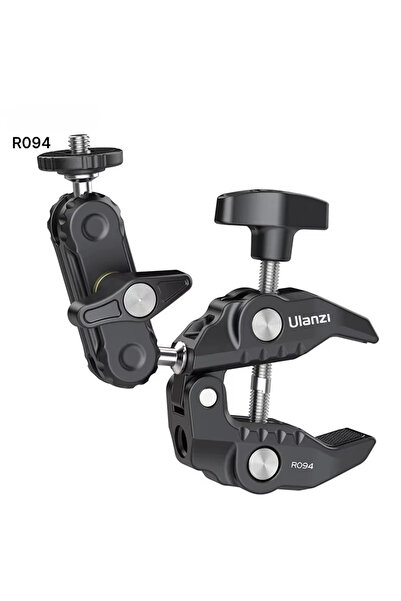 Choice1 Black Packed Original Ulanzi R094 Super Clamp 14 & 38 Threads Max Loa...
