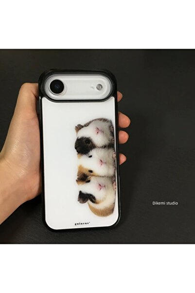 Choice6 iPhone 13 A Korean ins Cute Guinea Pig Kawaii Cartoon Phone Case For ...