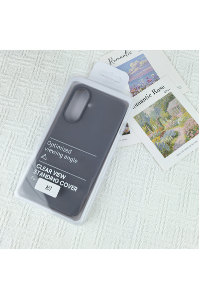 Choice SAMSUNG Galaxy A57 gray Original Liquid Silicone Solid Color Phone Cas...