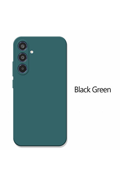 Choice Galaxy A17 BlackGreen For A17 Shockproof Liquid Silicone Cover Case