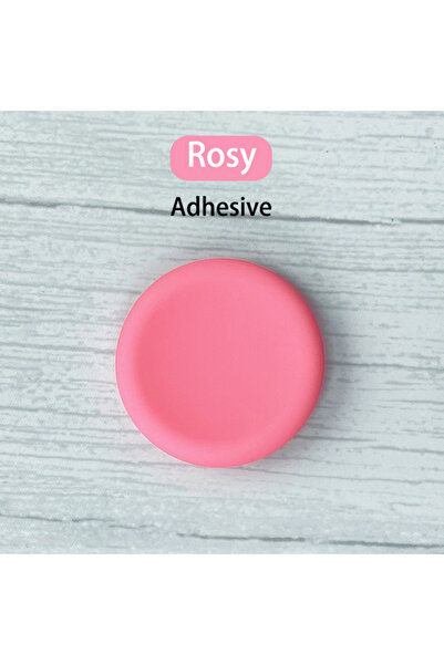 Choice22 1PCS Rosy 2PCS Silicone Mobile Phone Grip Socket 1PCS Expandable Col...