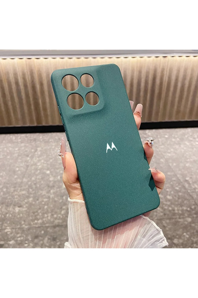 Choice Motorola Moto G56 green Ultra Thin Matte Rock Sand Phone Case for MOTO...