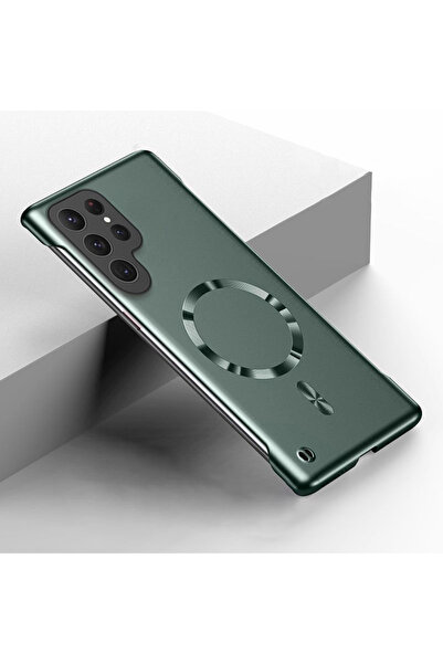 Choice58 Galaxy S23 Ultra Green Metal Painted Frameless Case For S26 S25 Edge...