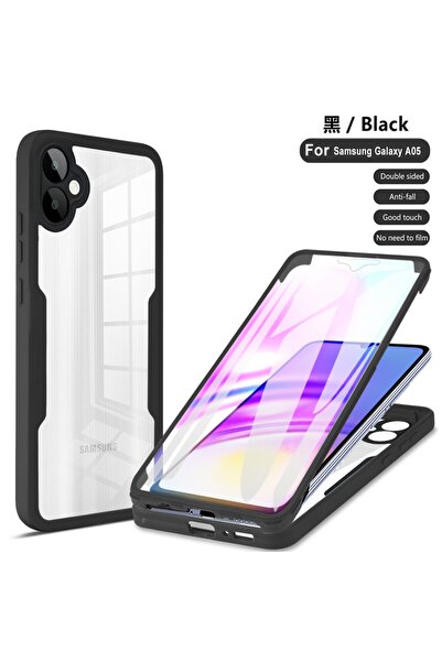 Choice1 Galaxy A07 Pc + tpu QCQBG black 360° Shockproof Phone Case for A07 Bu...