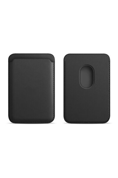 Choice10 Black For Magsafe Magnetic Leather Wallet Case For iPhone 17 16 15 1...