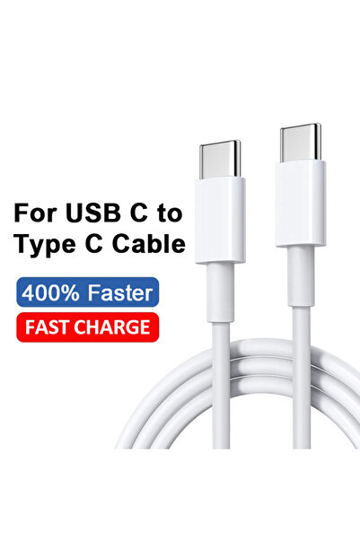Choice4 2m USB C to Type C 100W USB to Type C Fast Charging Cable 6A Type C t...